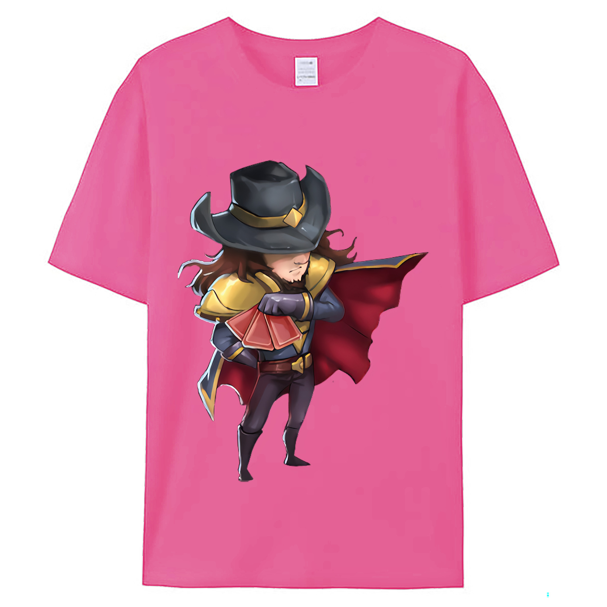 （画像用） リーグ・オブ・レジェンド League of Legends LOL レディースカジュアルプリントTシャツ（綿100％）
